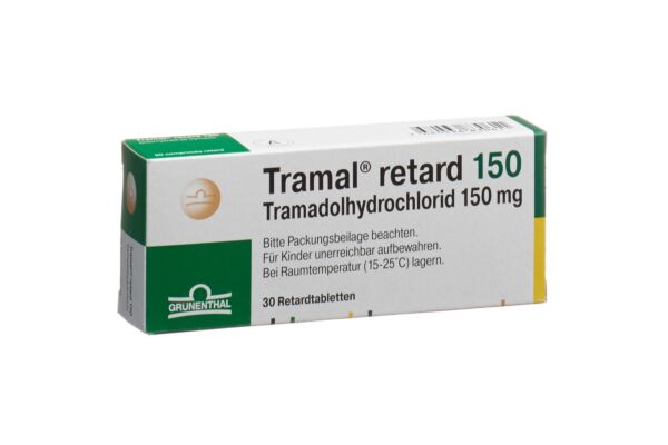 Tramal retard Ret Tabl 150 mg 30 Stk
