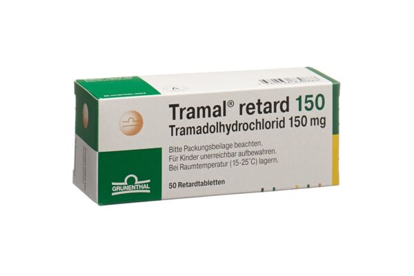 Tramal retard cpr ret 150 mg 50 pce