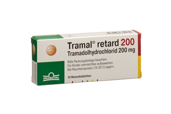 Tramal retard Ret Tabl 200 mg 10 Stk
