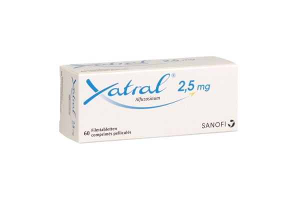 Xatral cpr pell 2.5 mg 60 pce