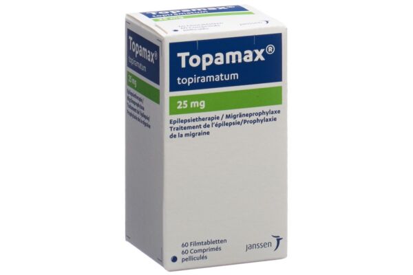 Topamax cpr pell 25 mg bte 60 pce