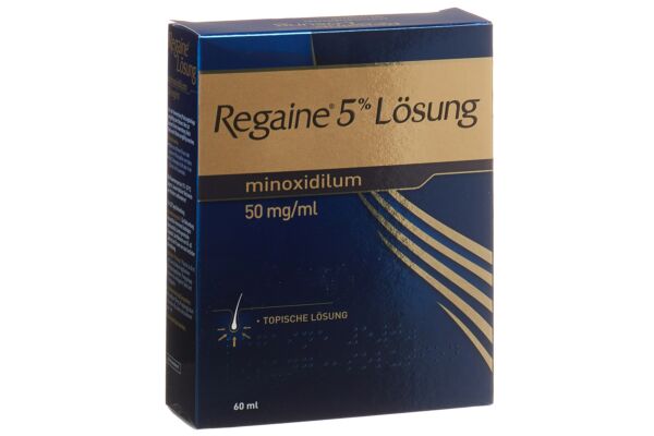 Regaine solution topique 5 % fl 60 ml