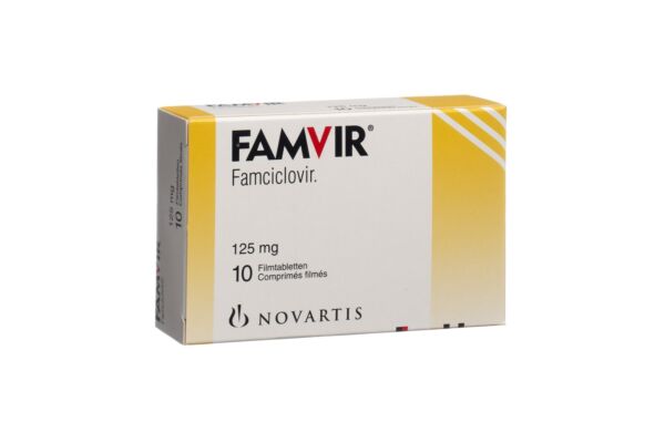 Famvir Tabl 125 mg 10 Stk