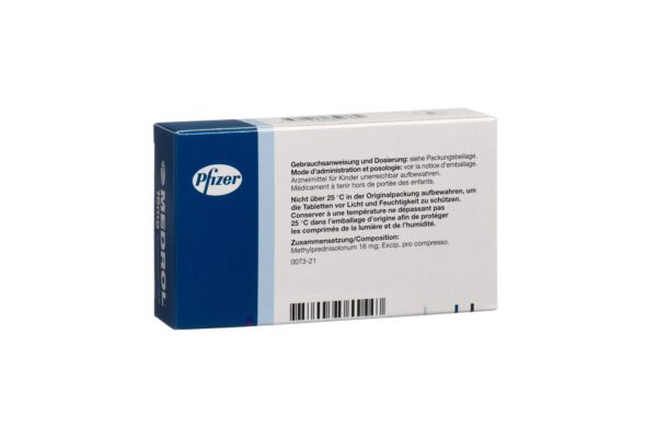 Medrol Tabl 16 mg 10 Stk
