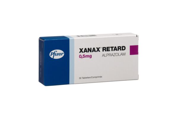 Xanax retard Ret Tabl 0.5 mg 30 Stk