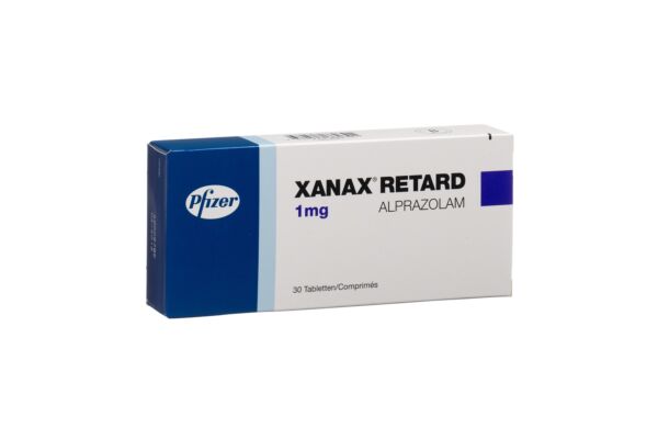 Xanax retard Ret Tabl 1 mg 30 Stk