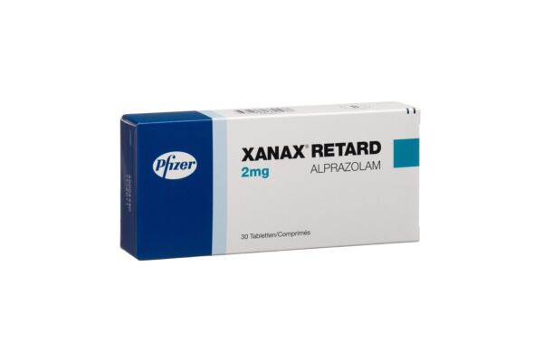 Xanax retard Ret Tabl 2 mg 30 Stk