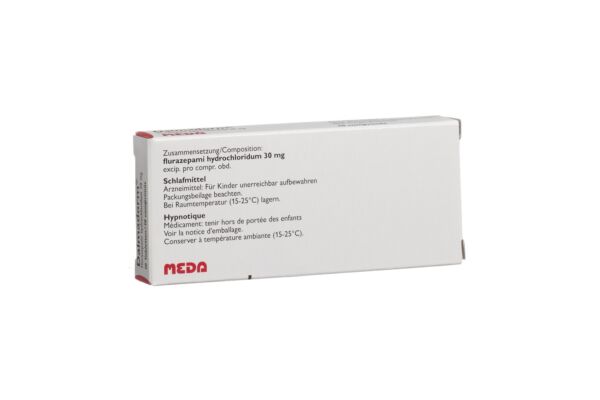 Dalmadorm Filmtabl 30 mg 10 Stk