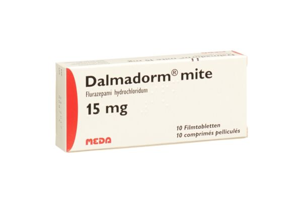 Dalmadorm mite Filmtabl 15 mg 10 Stk