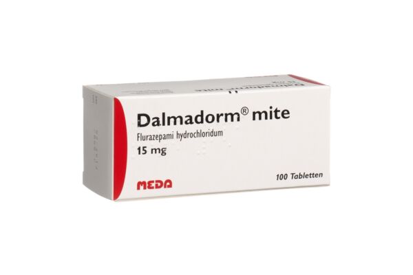 Dalmadorm mite cpr pell 15 mg 100 pce