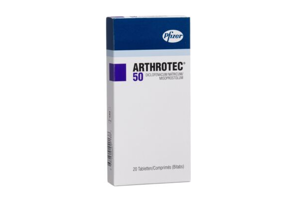 Arthrotec Tabl 50 mg 20 Stk