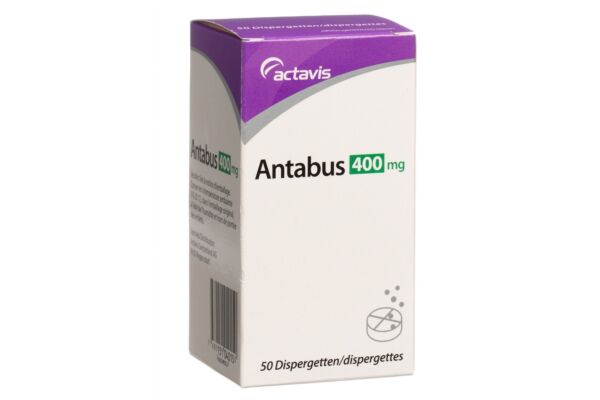 Antabus Dispergetten Tabl 400 mg Ds 50 Stk