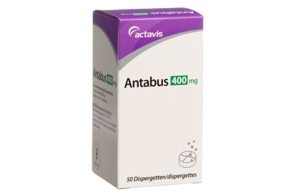 Antabus dispergettes cpr 400 mg bte 50 pce