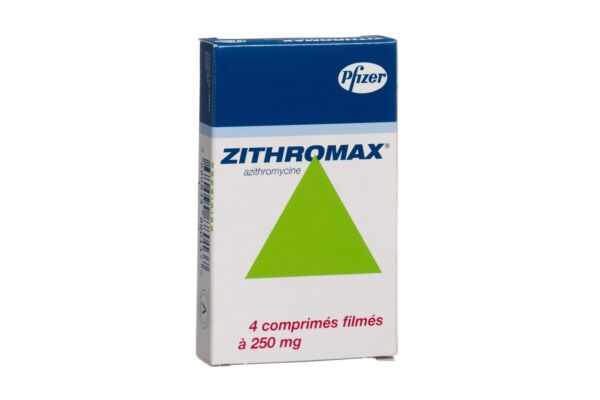 Zithromax cpr pell 250 mg 4 pce