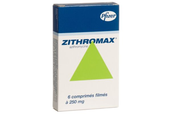 Zithromax cpr pell 250 mg 6 pce