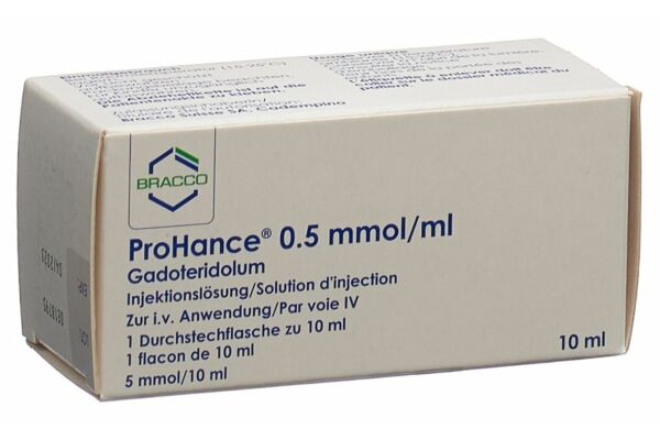 ProHance sol inj 5 mmol/10ml flacons