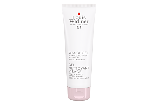 Louis Widmer gel nettoyant visage parfumé 125 ml