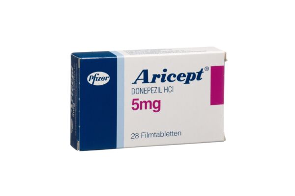 Aricept cpr pell 5 mg 28 pce