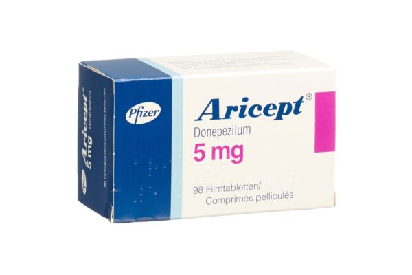 Aricept cpr pell 5 mg 98 pce