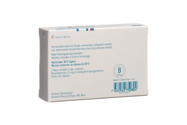 Exelon Kaps 1.5 mg 28 Stk