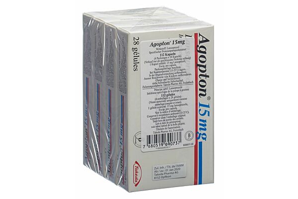 Agopton Kaps 15 mg 112 Stk
