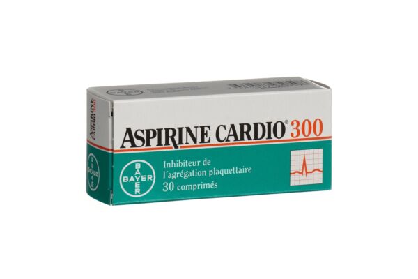 Aspirine Cardio cpr pell 300 mg 30 pce