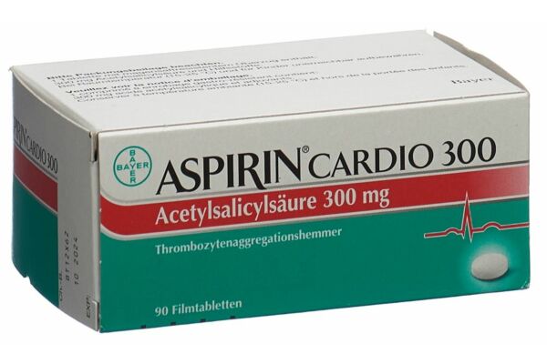 Aspirin Cardio Filmtabl 300 mg 90 Stk