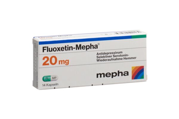 Fluoxetin-Mepha Kaps 20 mg 14 Stk