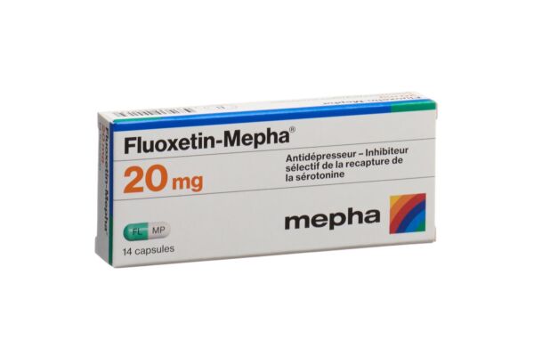 Fluoxetin-Mepha Kaps 20 mg 14 Stk