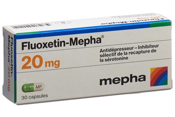 Fluoxetin-Mepha Kaps 20 mg 30 Stk