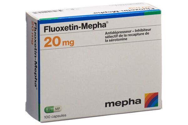 Fluoxetin-Mepha Kaps 20 mg 100 Stk