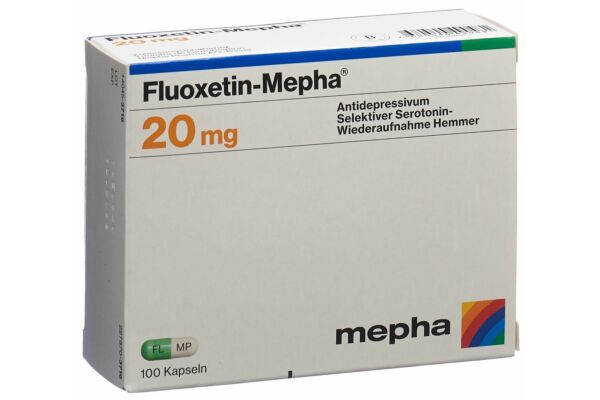 Fluoxetin-Mepha Kaps 20 mg 100 Stk