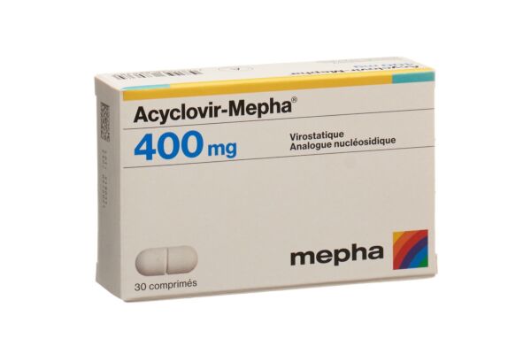 Acyclovir-Mepha cpr 400 mg 30 pce