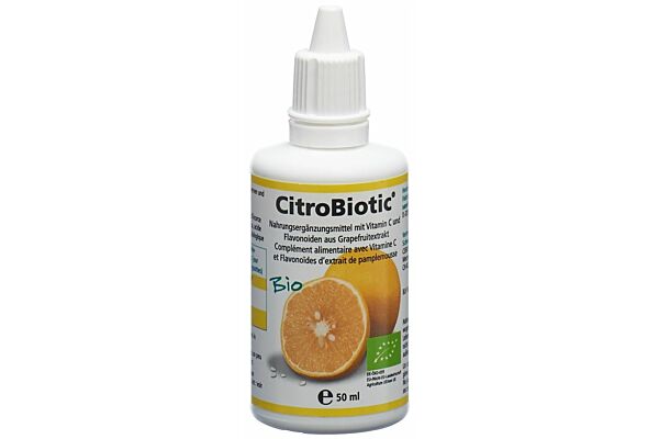 Citrobiotic extrait de pépins de grapefruit bio 50 ml
