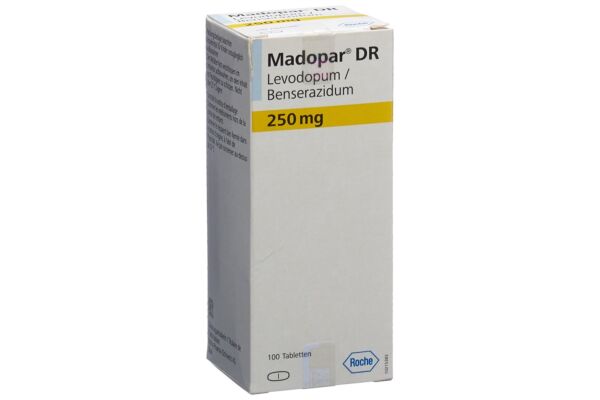 Madopar DR Tabl 250 mg 100 Stk