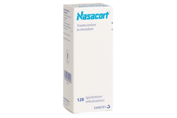 Nasacort spray nasal fl 120 dos