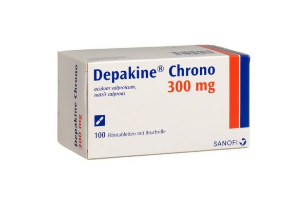 Depakine Chrono cpr pell 300 mg sécables 100 pce