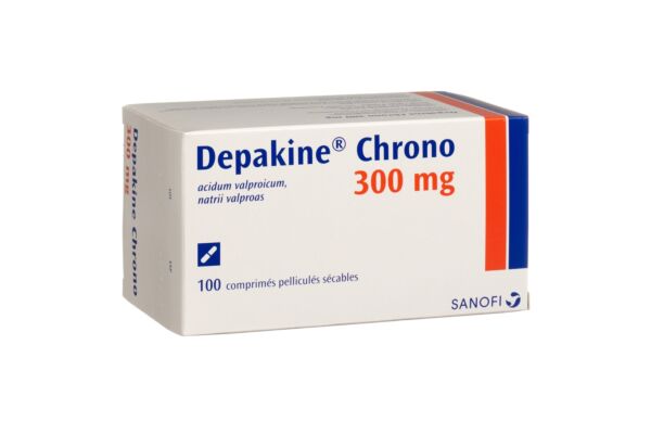 Depakine Chrono cpr pell 300 mg sécables 100 pce