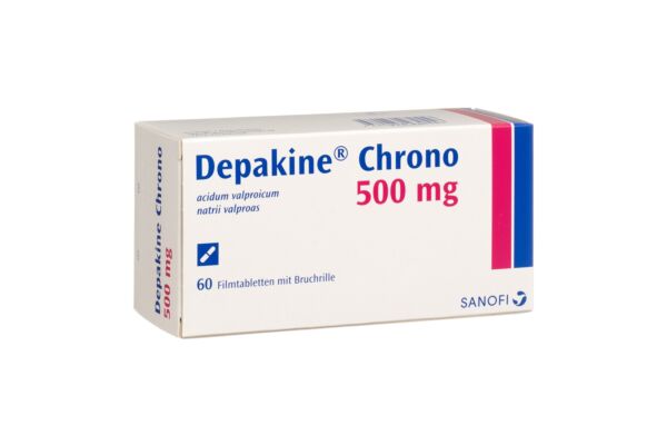 Depakine Chrono Filmtabl 500 mg teilbar 60 Stk
