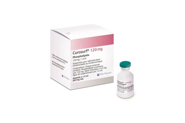 Curosurf Instill Susp 120 mg/1.5ml Amp 1.5 ml