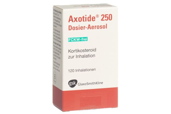 Axotide Dosieraeros 250 mcg FCKW-frei 120 Dos