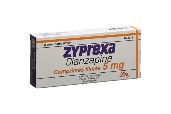 Zyprexa cpr pell 5 mg 28 pce