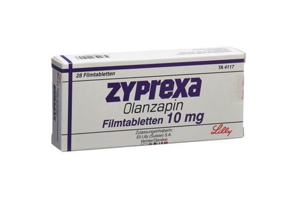 Zyprexa cpr pell 10 mg 28 pce