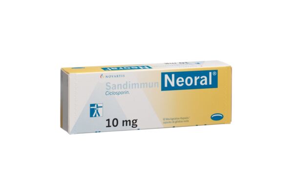 Sandimmun Neoral caps 10 mg 60 pce