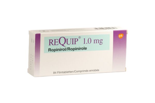 Requip cpr pell 1 mg 84 pce