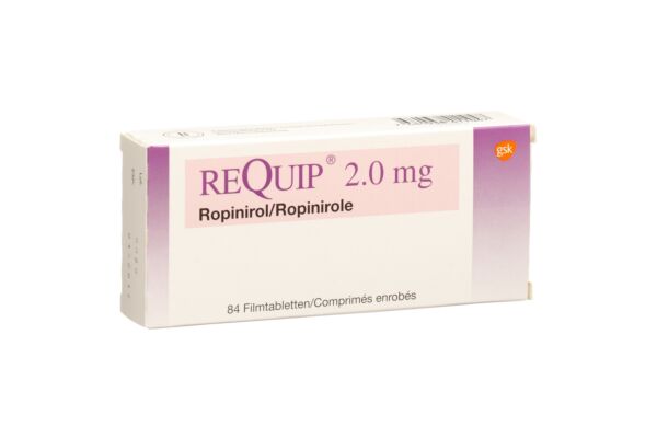 Requip Filmtabl 2 mg 84 Stk