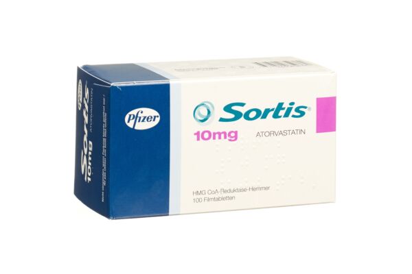 Sortis Filmtabl 10 mg 100 Stk