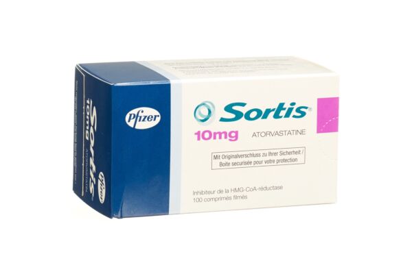 Sortis Filmtabl 10 mg 100 Stk