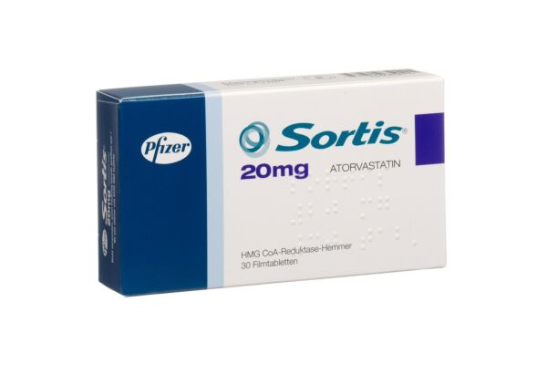 Sortis Filmtabl 20 mg 30 Stk