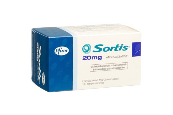 Sortis Filmtabl 20 mg 100 Stk